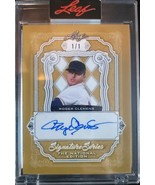 Roger Clemens New York Yankees/ Boston Red Sox MLB Leaf Signature 1/1 - $93,673.11 MXN