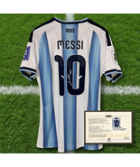 Lionel Messi Printed Signed Argentina 2026 Home Shirt Jersey – COA - $125.69