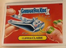 Clipper Claire Garbage Pail Kids 2012 trading card - $1.97
