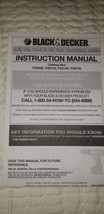 Black &amp; Decker 9.6, 12, 14.4 &amp; 18 Volt Cordless Drills Manual. *manual o... - $4.94