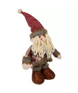 Extending Plush Plaid Santa - $25.73