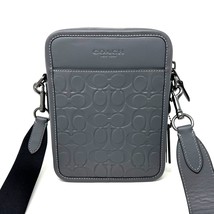 Coach Sullivan Crossbody In Signature Leather Industrial Grey CH060, New W/Tags - £157.48 GBP