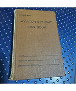 VTG WW2 AVIATORS FLIGHT LOG- 1943/1944 BOOK United States NAVY NAMED &amp; F... - $123.74