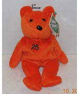 Salvino&#39;s Bamm Beanos Plush Bear Barry Bonds #25 San Francisco Giants Or... - $9.98