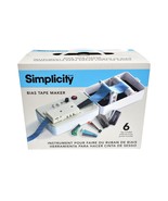 New Simplicity Bias Tape Maker with Six Tips - $304.95