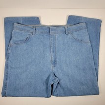 Vintage Men’s Wrangler Regular Fit  Blue Denim Jeans Pants Sz 38x34 Yard... - £23.91 GBP