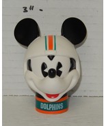Disney Parks Exclusive Mickey Mouse In Miami Dolphins Helmet Antenna Topper - €21,30 EUR