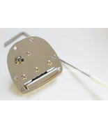 Jazzmaster Jaguar TREMOLO Tailpiece Bridge Guitar Vibrato &amp; Whammy In Le... - £30.95 GBP