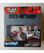 Flick Trix Bike Shop Sunday Display Case And Red BMX Bike BMX - £54.75 GBP