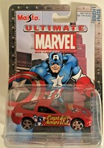 Maisto Ultimate Marvel: Captain America Car: Series #1, #9 of 25: Collec... - £3.94 GBP