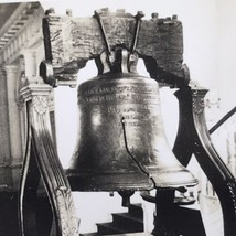 Liberty Bell Hall Philadelphia Photo Vintage Small Photograph 1940 Karl Lutz - £9.78 GBP