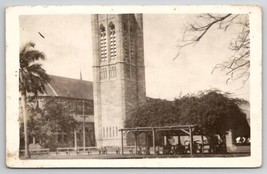 Honolulu Hawaii RPPC Cathedral of St Andrew c1920s Real Photo Postcard A50 - £15.94 GBP