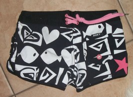 girls board shorts size 7 nwot roxy - £10.36 GBP