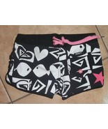 girls board shorts size 7 nwot roxy - $13.00