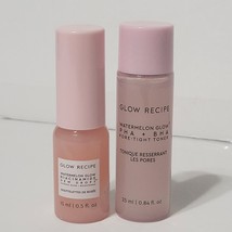 Glow Recipe Watermelon Dew Drops And PHA+BHA Pore Tight Toner Mini Trave... - £10.36 GBP