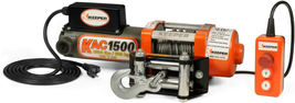 Electric Winch with Hand Held Remote and 1500 Lb. Capacity - £336.70 GBP