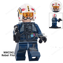 New Rebel fighter pilots Battle of Yavin Star Wars Minifigures Block Gift Christ - $13.98