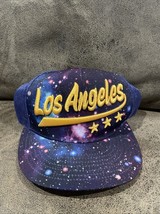 KBethos Snapback Hat Cap Purple Multicolor Galaxy Adult Adjustable Los A... - $23.76