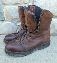 MEN&#39;S CARHARTT LACE TO LACE WATERPROOF WORK BOOTS MODEL 3925 SIZE 13 D - $86.11