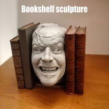 The Shining Resin Bookend For Library Bookstore Home Here’s Johnny Sculpture - £18.11 GBP