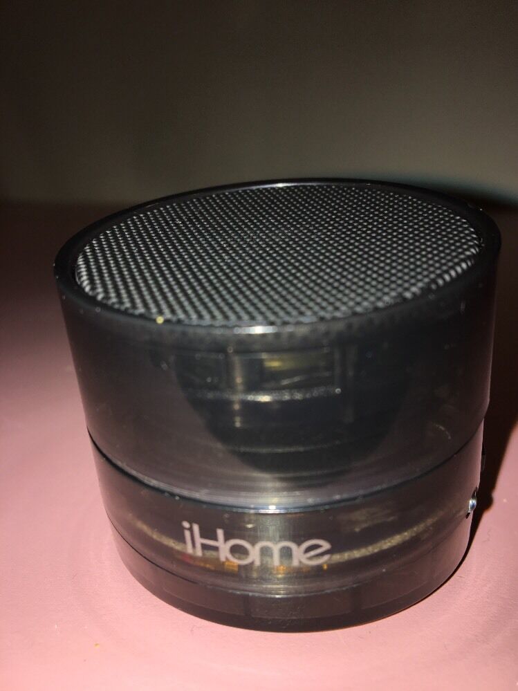 iHome iHM78 Rechargeable Mini Speakers (Translucent Gunmetal Gray) - $59.28