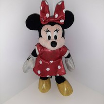 Ty Beanie Disney Sparkle Minnie Mouse 8&quot; Stuffed Toy 2016 - £4.74 GBP