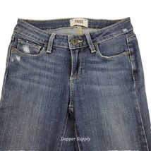 Paige Jeans Womens 25 Blue Verdugo Ultra Skinny Leg Stretch Distressed L... - £18.98 GBP