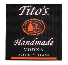 Titos Vodka XL Waitstation Bar Mat 16 x 16 - £39.55 GBP