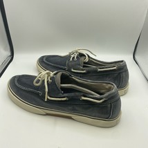 Sperry Topsider Boat Shoes Men’s Size 13 0777914 denim Canvas - £12.34 GBP
