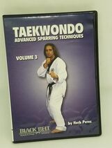 Vol. 3 Taekwondo, Avancée Sparring Techniques Herb Perez DVD Noir Ceinture - $19.73