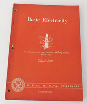 Basic Electricity Volume 2 NAVPERS 92022 Revised 1954 Training Series  - £8.55 GBP