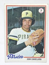 John Candelaria 1978 Topps #190 Pittsburgh Pirates MLB Baseball Card - £0.78 GBP