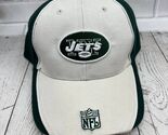 Vintage New York NY Jets NFL Reebok Hat Strap back Cap White Green New Men - $23.74