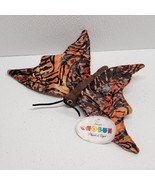 Vintage Chosun Sample Finger Puppet Plush Butterfly Orange Brown Black W... - $910.56 MXN