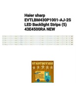 LED strip(5)For Sharp LC-58Q620U LC-58Q7330U LC-58Q7370U Hisense 58R6E 5... - $32.30