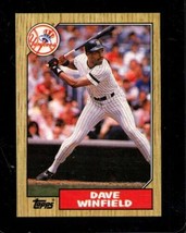 1987 Topps #770 Dave Winfield Nmmt Yankees Hof *AZ4722 - £1.53 GBP
