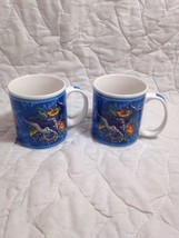 (K24) Hilo Hatties Coffee Mug Cup MAUI HAWAII Souvenir 2002 Blue Whale L... - £19.78 GBP