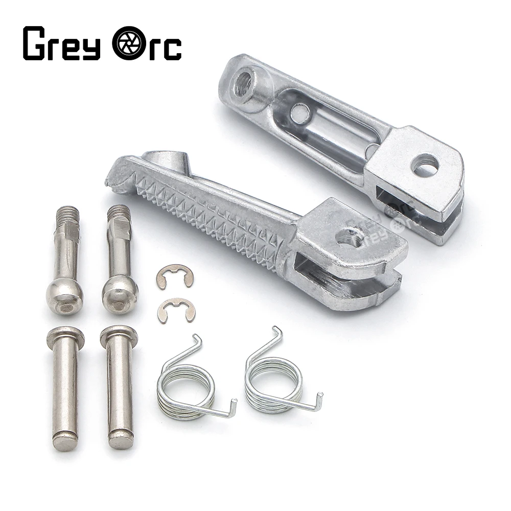 Motorcycle Front Footrests Foot pegs For Yamaha MT125 MT25 MT03 MT09 MT1... - $14.06