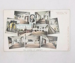 Philadelphia PA 1900 Independence Hall Multi View Vintage Postcard Unposted - £9.94 GBP