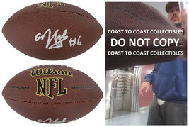 AJ Cole Signed Football Proof COA Autographed Las Vegas Raiders NC State - $118.79