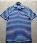 Southern Tide Polo Shirt Men Small Multi Striped Cotton Stretch Collared... - $33.56 CAD