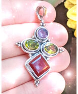 HAUNTED NECKLACE 7 BLESSINGS OF THE CROWN TEMPLAR KNIGHTS MAGICK HIGHEST... - $231.23
