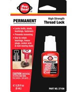 Pro Lok PERMANENT Thread Locker RED Thread Lock nut bolt stud PRO SEAL 2... - €19,69 EUR
