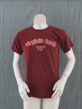Virginia Tech Hokies Shirt (VTG) - 1990s Script by Champion - Men&#39;s Medium - £27.97 GBP