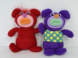 Purple Red Sing-A-Ma-Jig Mattel Plush Toy 2010 Darling Clementine Yankee Doodle - £23.79 GBP
