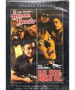 PAUL NASCHY double feature(dvd)*NEW* Human Beasts &amp; Blue Eyes of the Bro... - $49.99