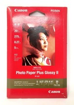 Canon Universal Inkjet Photo Paper Plus Glossy 20 Sheets 10 x 15cm 4 x 6... - $6.89