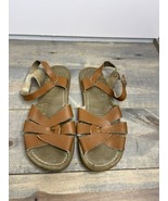 Salt Water Women Sandals The Original 800 Series tan size 9 - $14.84