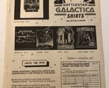 1970s Battlestar Galactica Vintage Print Ad Advertisement Dirk Benedict ... - $6.92