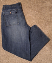 Vintage 90s Y2K Tommy Hilfiger Carpenter Denim Jeans Mens 40x32 Baggy Wi... - $48.50